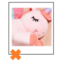 Unicorn knuffel roze